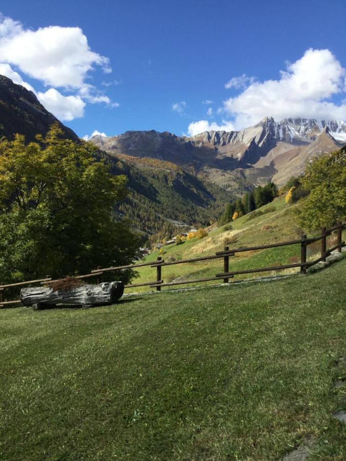 La Thuillettaz B&B Saint-Rhemy-En-Bosses Luaran gambar